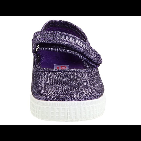 CIENTA CANVAS MARY JANES SPARKLE Sz 4 - Picture 7 of 8